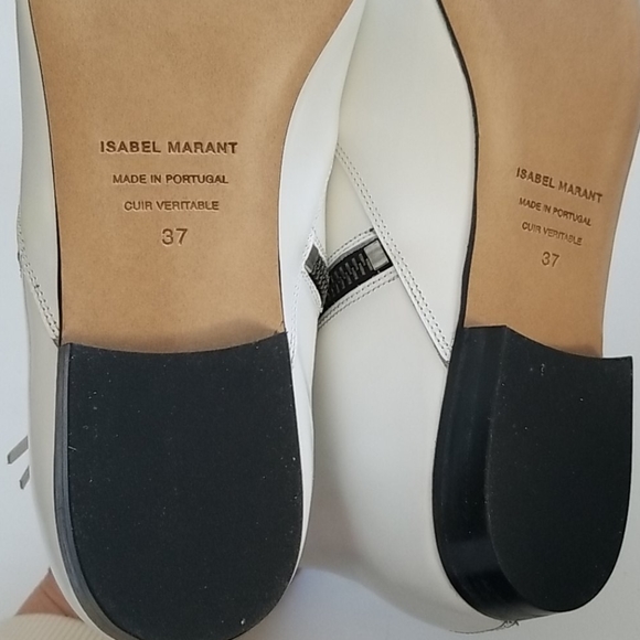 Isabel Marant Dawie Ankle Boot White EU 37 NIB - Picture 11 of 12